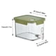 thumbnail image 3 of Dispensador de bebidas de plástico de gran capacidad de 2,5 l - Dispensador de bebidas con grifo Recipiente para limonada con hielo y tapa - Tetera para frutas Cubo para leche y limonada Akmoler, 3 of 9
