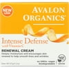 Avalon Organics Intense Defense with Vitamin C Renewal Cream, 2 oz