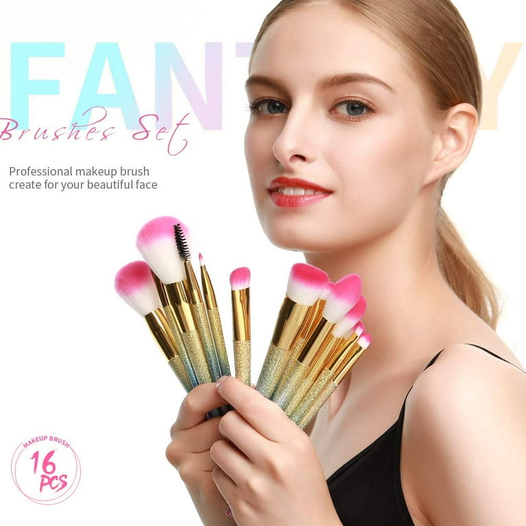 Comic 2D White Makeup Brush Set – DOCOLOR OFFICIAL