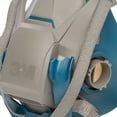 thumbnail image 2 of Personal Safety Division 6503QL Rugged Comfort Quic-Latch Half-Facepiece Reusable Respirators, Large, Grey/Teal, 2 of 5
