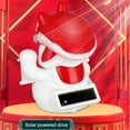 thumbnail image 3 of Light-Sensing Automatic Nodding Lion Dance LuckyCat Solar LuckyCat Car Ornaments, 3 of 9