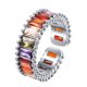 thumbnail image 1 of Monstrate Anillos de cobre para mujer, anillos ajustables, regalos de moda, anillo llamativo para niñas, anillo de apertura de moda Ropa, zapatos y accesorios Miscelánea Arcoíris, 1 of 6