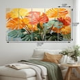thumbnail image 4 of Designart "Citrus Jungle Foliage I" Tropical Metal Art Print Set, 4 of 5