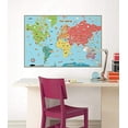 thumbnail image 3 of Wall Pops WPE0624 Kids World Dry Erase Map Decal Wall Decals, 3 of 3