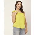 thumbnail image 2 of Moomaya Solid One Shoulder Sleeveless Tops For Women, Sexy Tank Casual Vacation Clothing, 2 of 8
