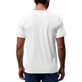 thumbnail image 4 of Tops para hombre, blusas y camisas de manga corta con cuello redondo para hombre, camisetas deportivas informales con estampado de manga corta y cuello redondo para hombre, blusas de poliéster para ho, 4 of 9