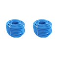thumbnail image 1 of Eigraketly Manguera de repuesto Flexible reutilizable de 32mm de diámetro, máquina de de piscina, tubo de bomba de agua, accesorios de Azul 6m 2Conjunto, 1 of 5