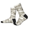 thumbnail image 2 of Vsdgher Rice Harvest Unisex Crew Socks Lightweight Breathable Ventilation Ankle Socks, Mid-calf socks for Daily, 2 of 7