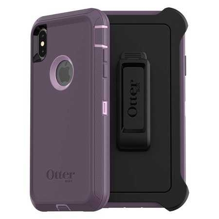 OtterBox DEFENDER SERIES Case for iPhone Xs Max - Retail Packaging - PURPLE NEBULA (WINSOME ORCHID/NIGHT