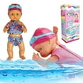 thumbnail image 4 of Swimming Baby Doll Toy for Girls,Waterproof Swimming Doll,Swimming Baby Doll Toy In for Pool Bathtub Bath,Swimming Dolls for Childern Kid Girls Water Fun Toy, 4 of 7