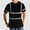 Black, variant on TMOYZQ Mens High Visibility Shirts Quick Dry Safety T Shirts with Reflective Strips Short Sleeve Construction Work Shirts