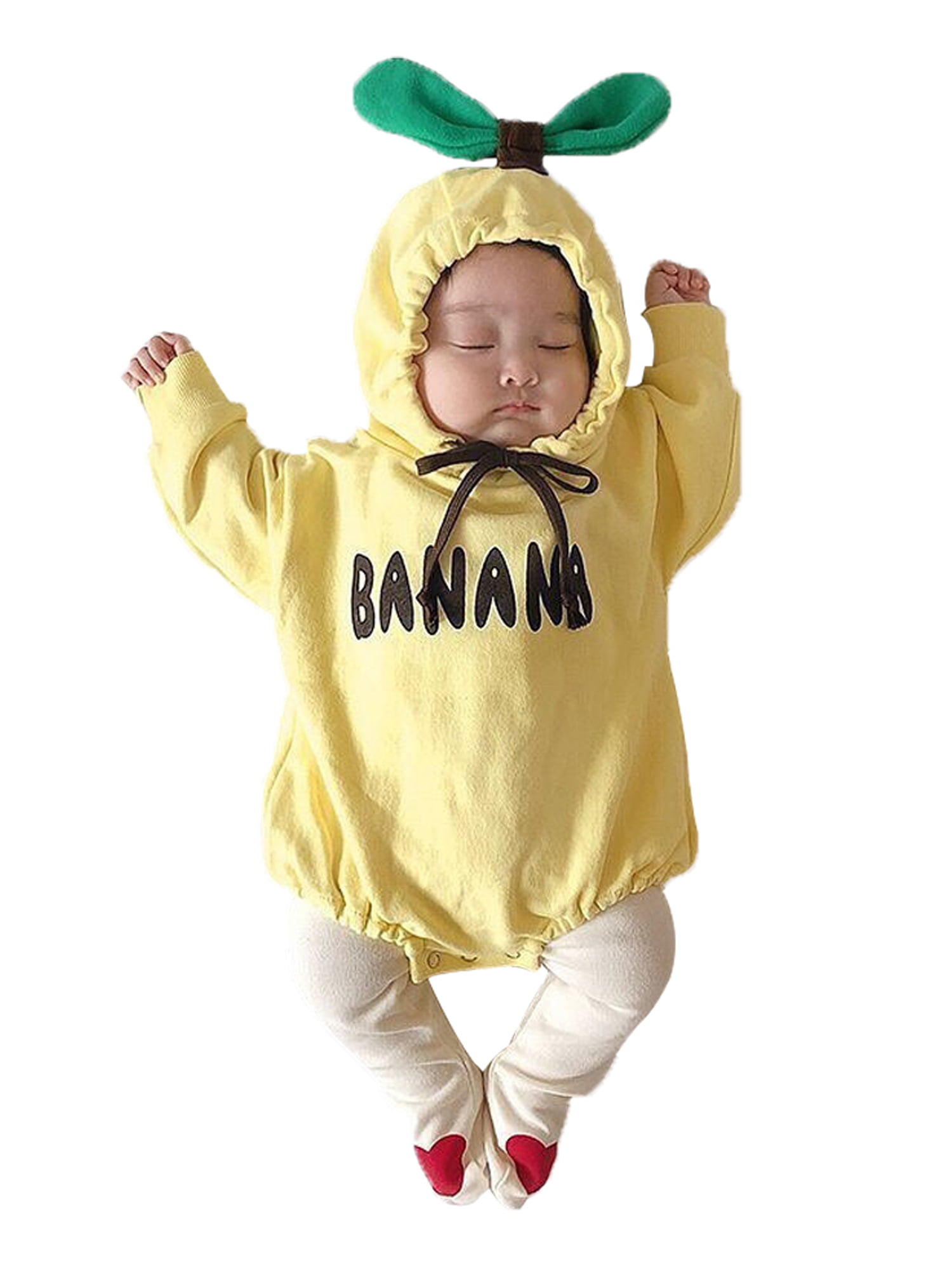 Vine Hooded Romper for Baby Newborn Cotton Long Sleeve Bodysuits Zipper Outfits