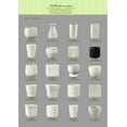 thumbnail image 5 of 4 7/8"x4 7/8"x4.5" CalCastle Craft White Ceramic Porcelain Flower Vases Pots for House Plants and Living Room Décor, 5 of 6