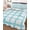 Blue, variant on Twin XL Quilt Bedding Set, Blue Plaid Reversible Summer Quilt 3 Pieces, Farmhouse Buffalo Check Stripes Modern Geometric Lightweight Bedspreads Coverlets with 2 Pillow Shams for All Seasons