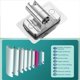 thumbnail image 4 of KDJ 360° Adjustable Shower Head Holder Wall Mount Bracket Stand for General Compatibility Waterproof ABS Bathroom Accessory for Multi-Level Positioning Silver, 4 of 10