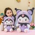 thumbnail image 2 of Kuromi-juguetes de peluche Kawaii de gran tamaño para niñas y niños, muñeco de peluche de dibujos animados, Ragdoll, decoración del hogar qiuyongming unisex, 2 of 2
