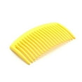 thumbnail image 3 of Peines torcidos Vogacara para el cabello decoración de boda plástico Amarillo claro, 3 of 6