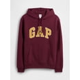 thumbnail image 4 of Sudadera con capucha GAP para hombre con el logotipo Heritage de color rojo toscano, talla XXL, 4 of 4