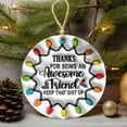 thumbnail image 3 of XEOVHV Friendship Gifts Christmas Decorations Ornament, Ceramic, 3 of 4