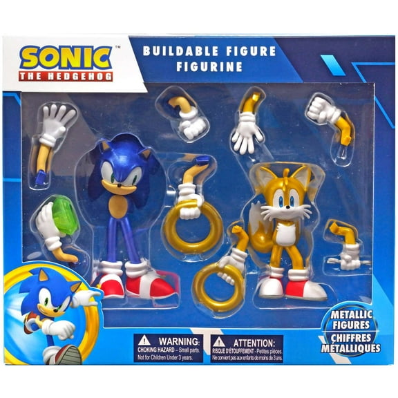 SONIC ACTION FIGURE METALLIC SONIC/TAILS