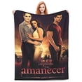thumbnail image 2 of Twilight Blanket Super Soft Cozy Throw Blanket Fuzzy Comfy Flannel Blanket Warm Plush Blankets For Couch, Sofa, Bed 80"X60", 2 of 6