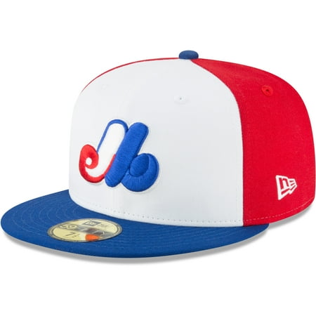 - Montreal Expos New Era Cooperstown Collection Wool 59FIFTY Fitted Hat - White