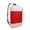 White and red color, variant on Travel Camera Organizers Bag EVA Construction with Internal Dividers Meshes Ventilation Suitable for Avata 360