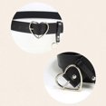 thumbnail image 6 of Waist for Dress Heart Buckle Heart Pendant Leather s Gold, 6 of 8