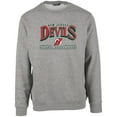thumbnail image 2 of Men's Levelwear Heather Gray New Jersey Devils Retro Zane Sweatshirt, 2 of 3