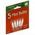 thumbnail image 2 of NOMA/INLITEN-IMPORT Mini Christmas Lights Replacement Bulb, For 50, 100 & 150-Light Sets, White Frosted, 2.5-Volt, 5-Pk., 2 of 2
