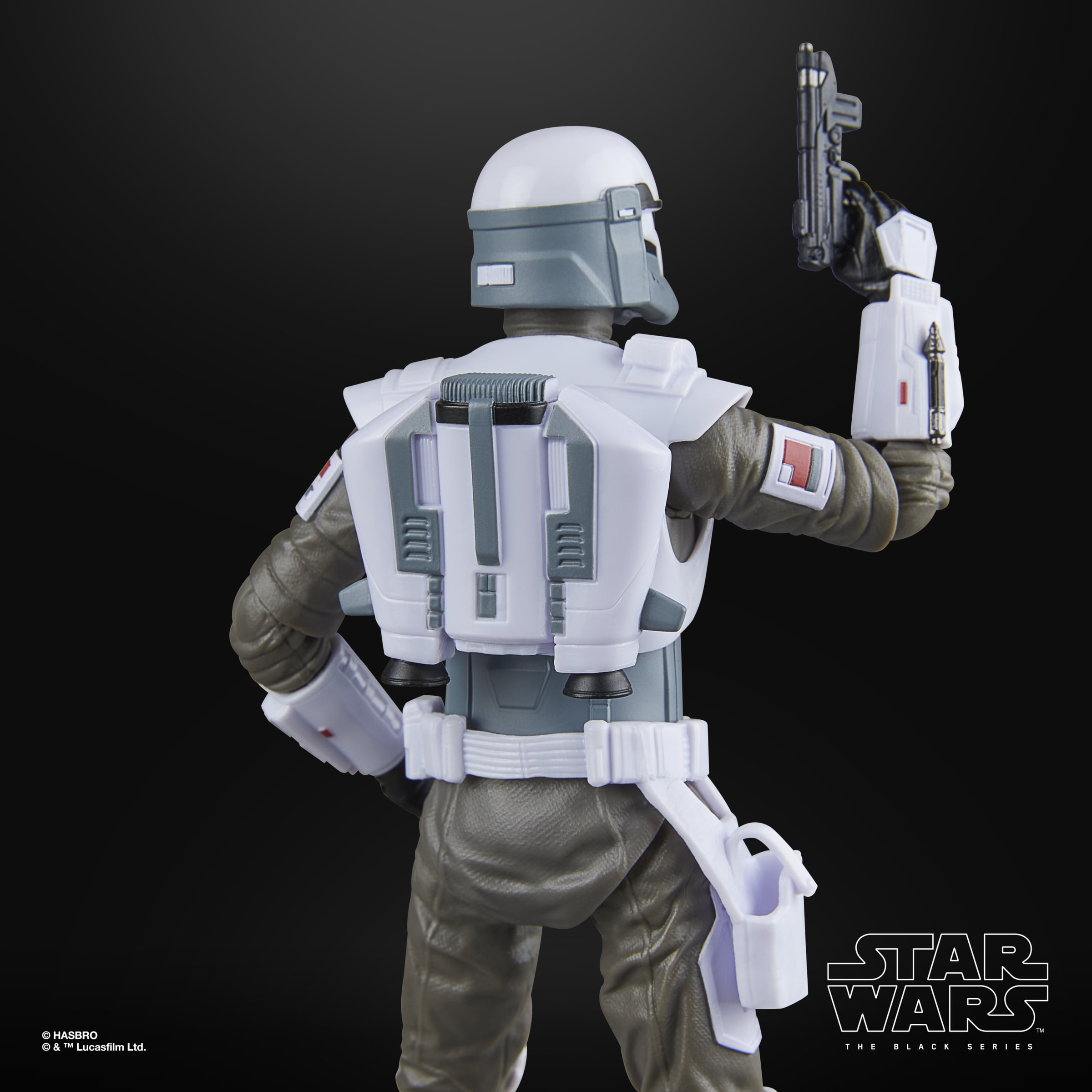 Star Wars The Black Series Imperial Armored Commando Collectible Action Figure (6”)