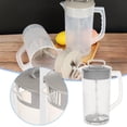 thumbnail image 2 of 68 Oz Mixing Pitcher Mixer Drinks Water Pitcher Adjustable Mixer Juice Jugs With Lid For, 2 of 7