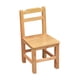 thumbnail image 4 of Silla de madera para niños, asiento con respaldo estable, taburete de dos peldaños con respaldo de escalera. Altura del asiento 275 cm, 4 of 9