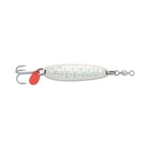 Luhr Jensen Krocodile 1/4oz Spoon Fishing Lure 2 1/8" Chrome/Silver Prism Lite