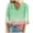 Green, variant on Summer Casual Tops for Women Women's Half Sleeve Summer V-Neck Casual Tops Regular Printed Blouse Tops Red M