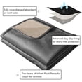 thumbnail image 2 of Manta de cama para mascotas Ameritex, reversible, impermeable, 100% terciopelo, 2 of 8