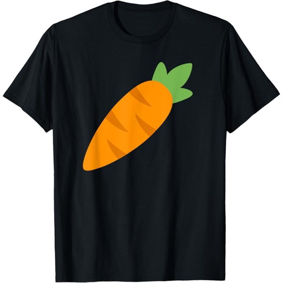 Carrot T-Shirt men and women can wear, black, white, gifts