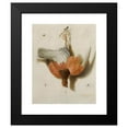 thumbnail image 2 of Jacobus Biltius 12x14 Black Modern Framed Museum Art Print Titled - A Trompe L’Oil with a Willow Ptarmigan&nbsp;Hanging from a Nail (1665), 2 of 5
