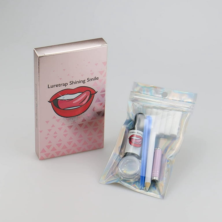 luretrap Luretrap Diy Tooth Gem Kit With Glue,Crystal Glue Jewelry Starter  Kit Tiktok