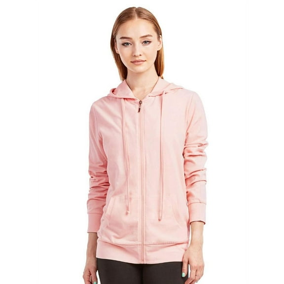 LAVRA Women's Athletic Zip Up Hoodie Light Weight Exercise Jacket Sweater