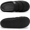 thumbnail image 6 of Ravelier Men’s Puffer Style Memory Foam House Slippers, 6 of 7