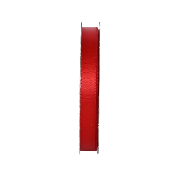 Gwen Studios 3/8" Red Satin Ribbon, 7 Yards