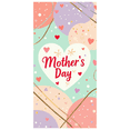 thumbnail image 2 of Colorful Heart Shaped Mother's Day Background Banner Party Decorations Photography Props Backdrop for Home Celebrations Family Gatherings and Photo Booths, 2 of 4