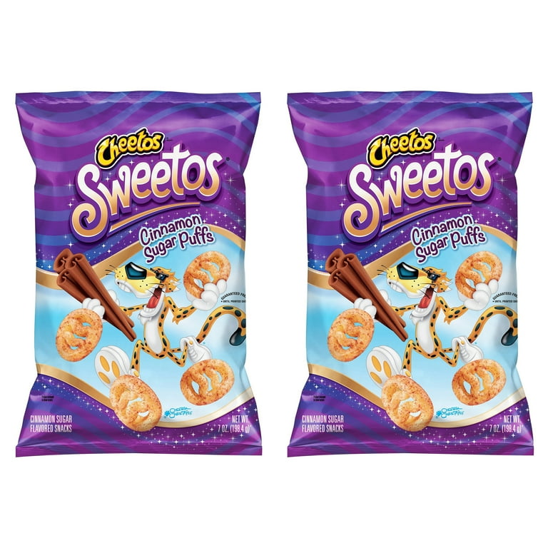 2 pack) Cheetos Sweetos Cinnamon Sugar Eggs, Limited Time