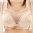 thumbnail image 2 of Sujetador de mujer Soild Wire Free Ropa interior Sujetador de una pieza Everyday Back Hebilla Ropa interior Fridja nalpqowj33193, 2 of 3
