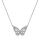 thumbnail image 1 of Collar de mariposa de diamantes Collar de mariposa para mujer Colgante de mariposa, 1 of 5