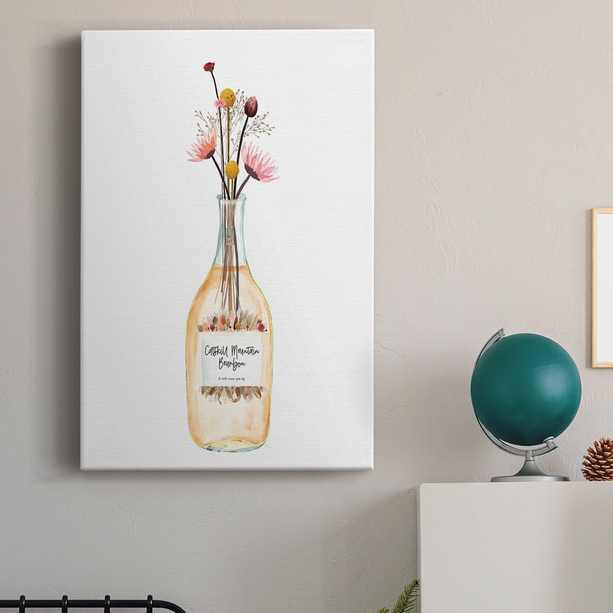 Catskill Mountain Bourbon Premium Gallery Wrapped Canvas - Ready to Hang