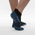 thumbnail image 4 of Calcetines deportivos Copper Fit No Show, unisex, negros, 3 pares, 4 of 6