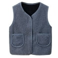 thumbnail image 2 of Blekii Childrens Fleece Vest with Zipper, Children's Fleece Vest with Zipper, Warm Sleeveless Jacket for Autumn Winter, Casual Outerwear for Kids Warm Sleeveless Jacket Autumn Winter Autumn, 2 of 7