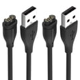 thumbnail image 2 of 2 Pack Charge Cable - Garmin - 3 Ft - Black, 2 of 5